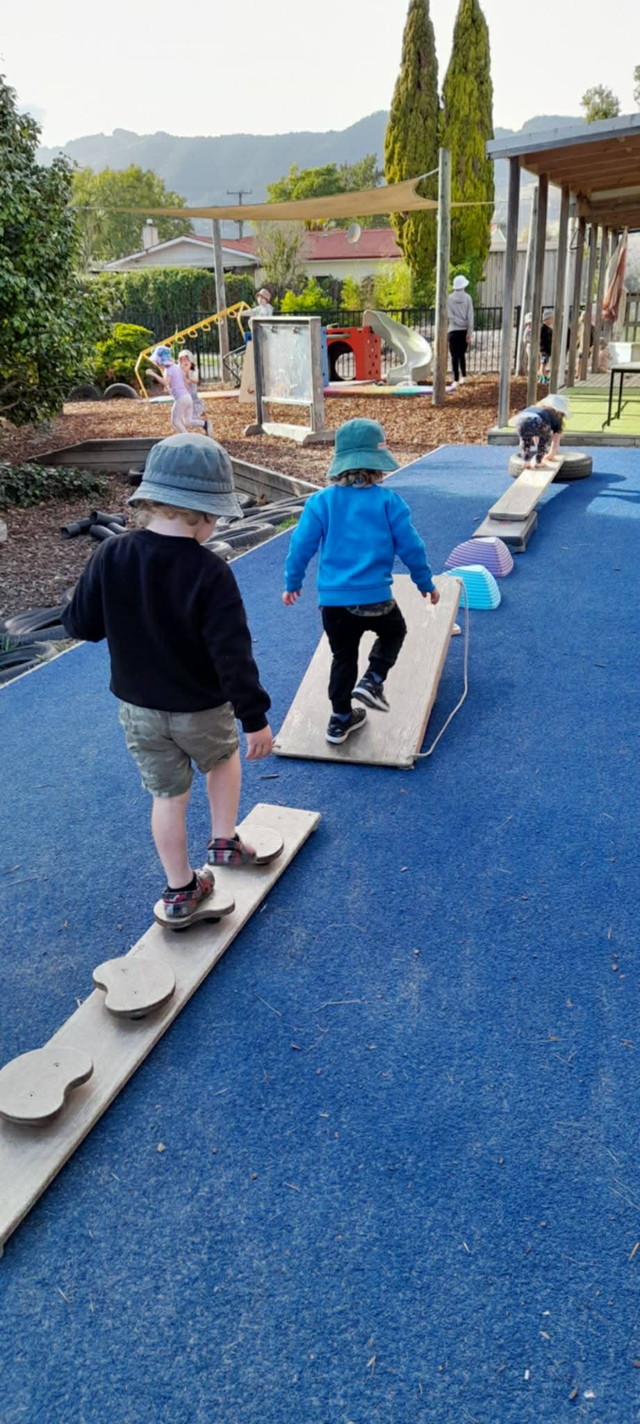 Child exploring at Kiwi Explorers