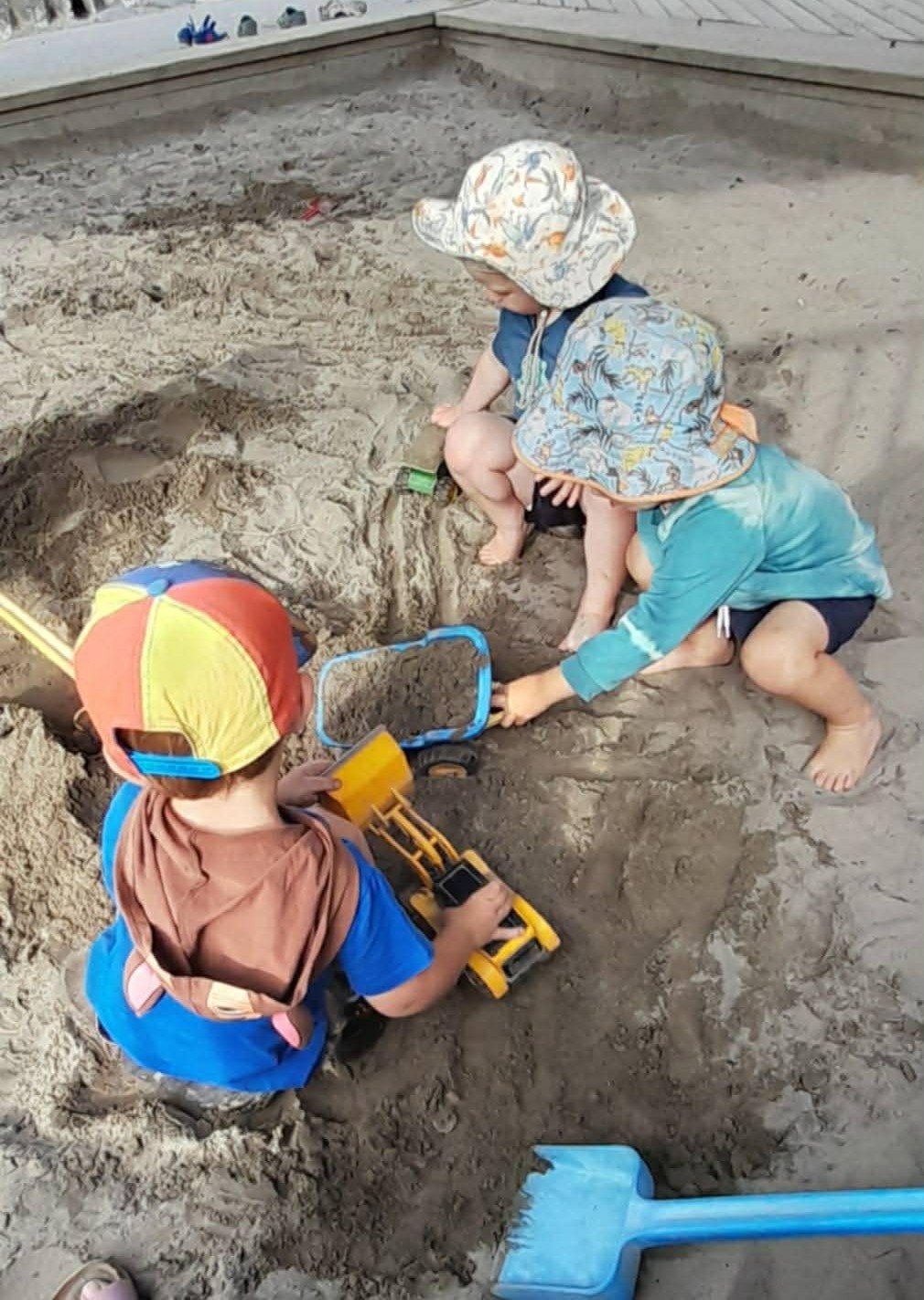 Junior Explorers engaged in active discovery